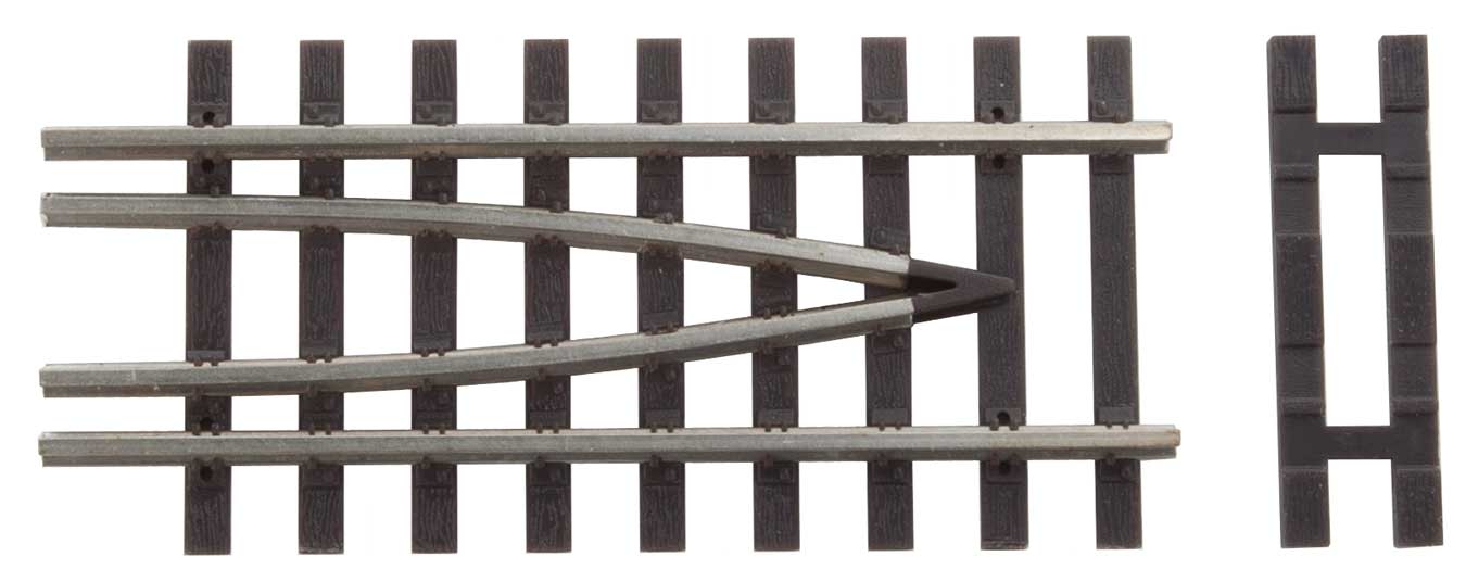 WalthersTrack 10005 HO Scale Code 100 Nickel Silver Bridge Track End Set