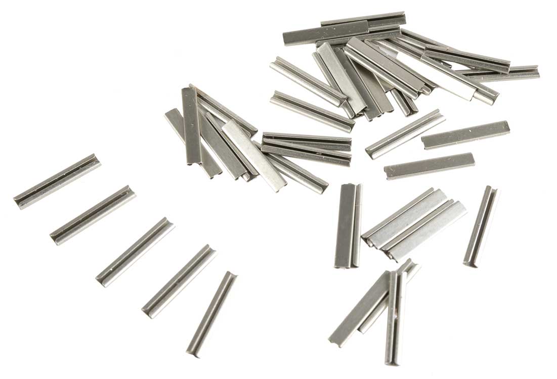 WalthersTrack 70102 HO Scale Code 70 Nickel-Silver Rail Joiners pkg(48)