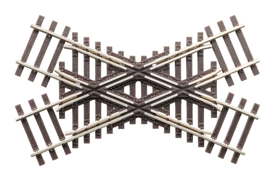 WalthersTrack 83045 HO Scale Code 83 45 Degree Crossing
