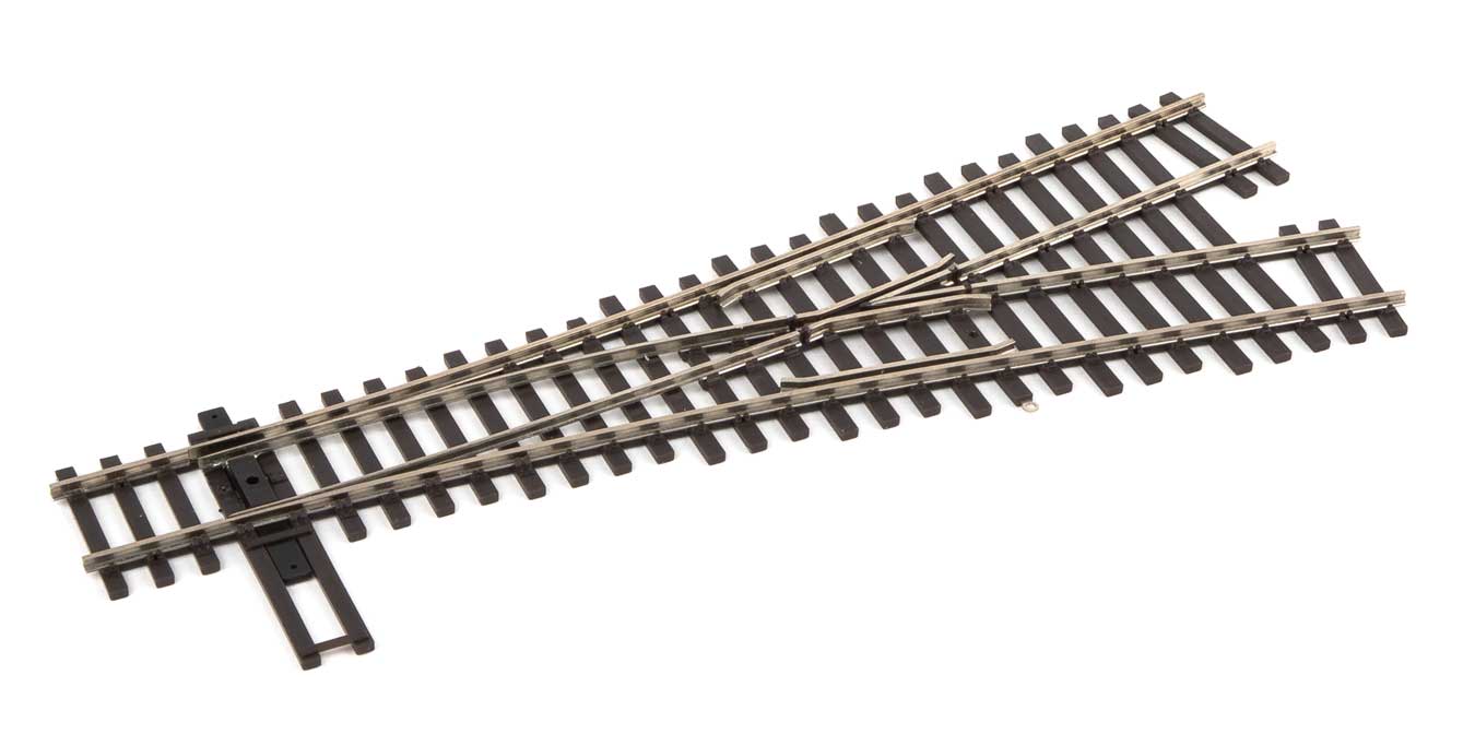WalthersTrack 83033 HO Scale Code 83 Nickel Silver DCC-Friendly #3 Wye Turnout