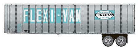 Walthers SceneMaster 2607 HO Scale Flexi-Van 40' Trailer 2-Pack New York Cen