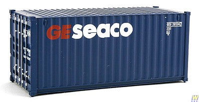 Walthers SceneMaster 8064 HO Scale 20' Corrugated Container GE Seaco