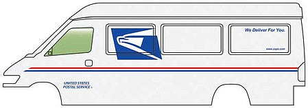 Walthers SceneMaster 12208 HO Scale Delivery Van - Assembled - USPS