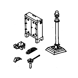 Details West 900 HO Scale Detectors -- Hot Box - 1 kit
