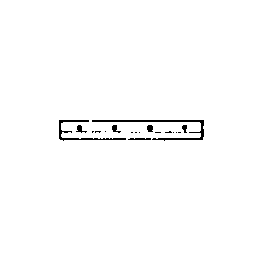 Grandt Line 9004 O Scale Dummy Fish Plates - Code 100 - pkg(30)