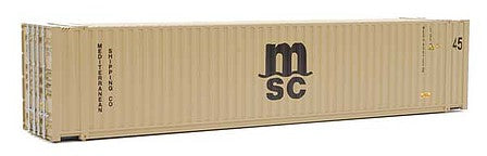 Walthers SceneMaster 8565 HO Scale 45' CIMC Container Mediterranean Shipping