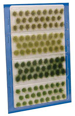 Walthers SceneMaster 1134 HO Scale Grass Tufts - 1/4" (104) - Wild Mix Short
