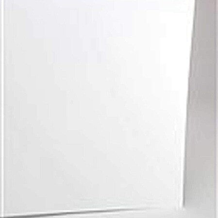 Evergreen 19015 12" x 24" x .015" Plain Opaque White Polystyrene Sheet