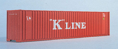 Walthers SceneMaster 8803 N Scale 40' Hi Cube Ribbed Side Container K-Line