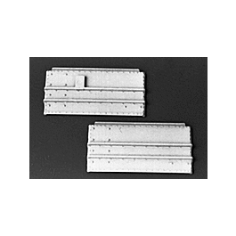 Detail Associates 6222 HO Scale Gondola Parts - Riveted Ends for GS Style (2)