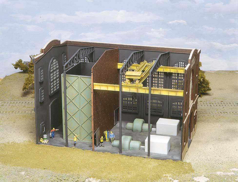 Walthers Cornerstone 3130 HO Scale Interior Kit - For Northern Light & Power Powerhouse