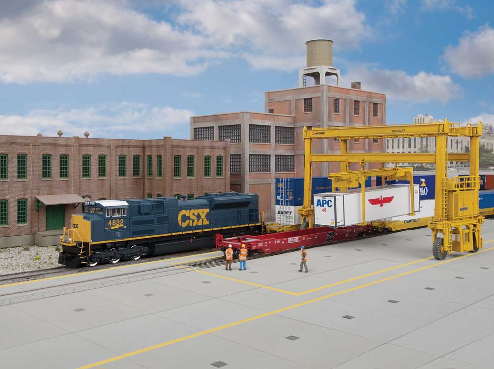 Walthers Cornerstone 4120 HO Scale Intermodal Yard Pavement - Kit