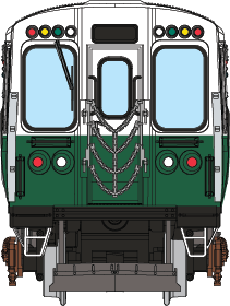 Rapido N CTA 2600-series L 2-Car Pair (DC/DCC/Sound): 75th Anniversary White/Green Scheme