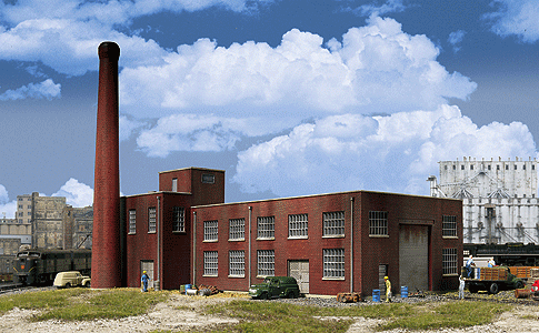 Walthers Cornerstone 3264 N Scale Machine Shop - Kit - 8-1/8 x 5-1/4 x 6-1/2" 20.6 x 13.3 x 16.5cm