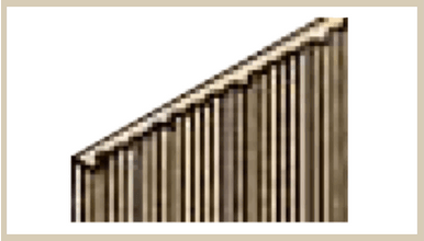 Northeastern Scale Lumber 347 HO Scale Northeastern Scale Lumber HO Steel Siding Sheet, 3-1/2" x 24"