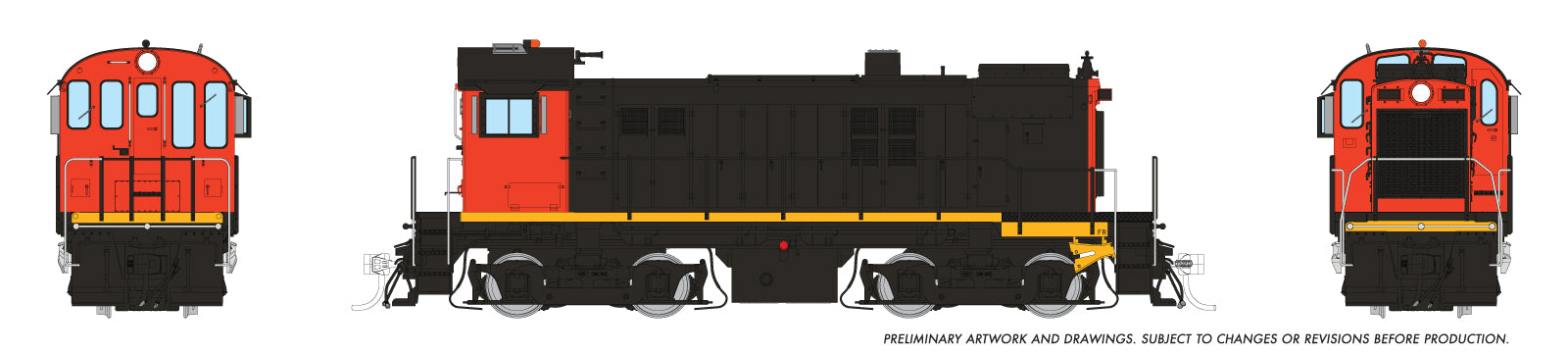 Rapido HO MLW S-13 (DC/Silent): Ex-CN For Your Railroad: Unnumbered