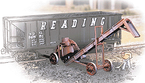 Walthers Cornerstone 3520 HO Scale Old-Time Coal Conveyor 3-Pack - Kit