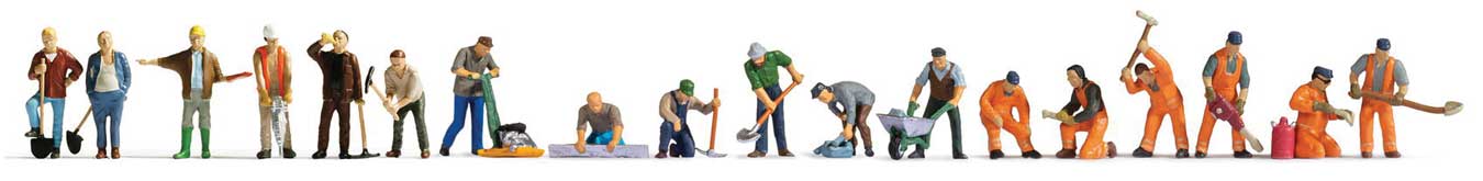 Walthers SceneMaster 6090 HO Scale People at Work
