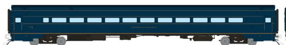 Rapido HO Scale Comet I Coach — CSX Safety Train #794 "Patriot Eagle"