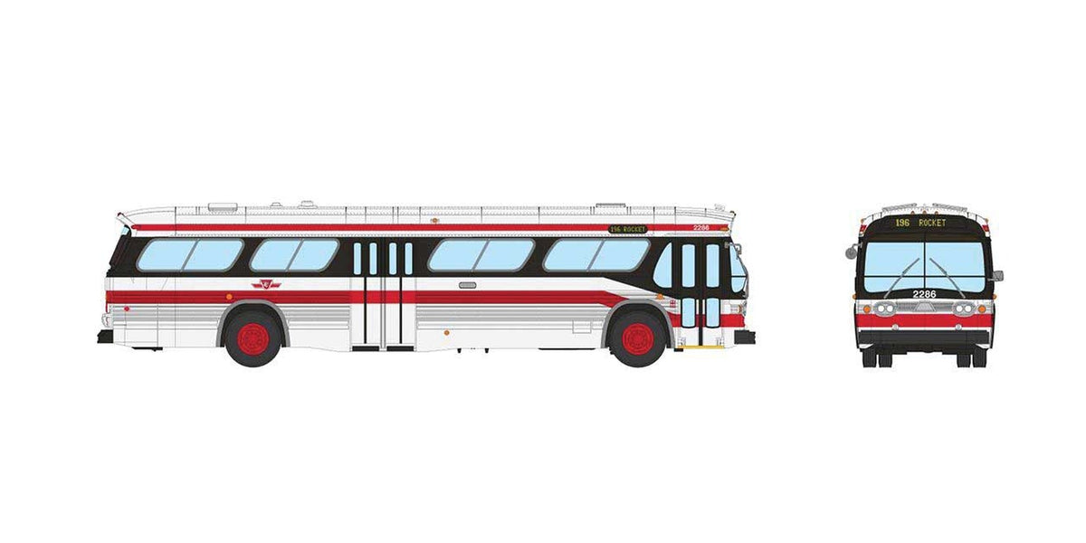 Rapido 751103 HO GMC New Look bus (Deluxe) — TTC #2286