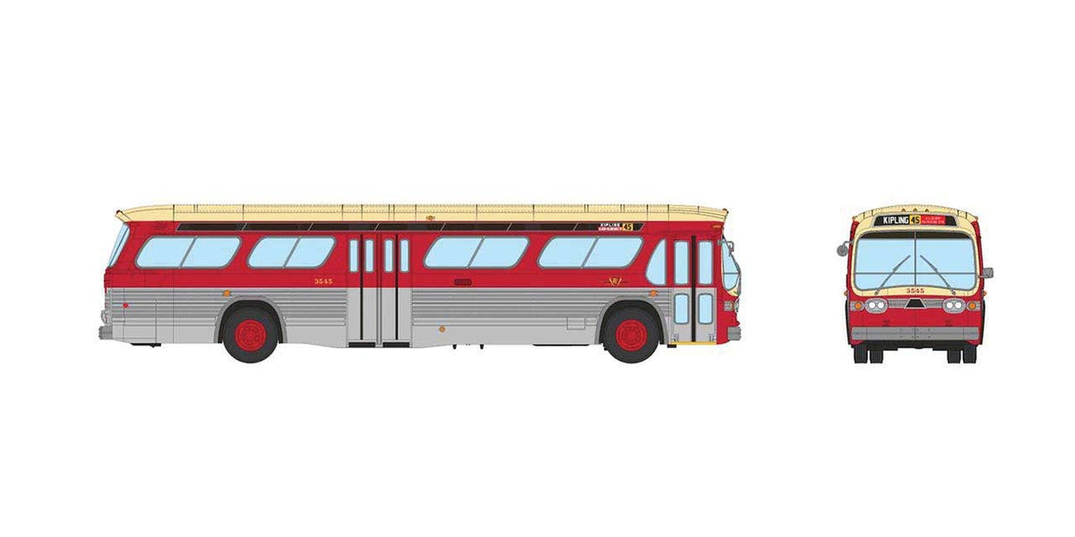 Rapido 751098 HO GMC New Look bus (Deluxe) — TTC #3545