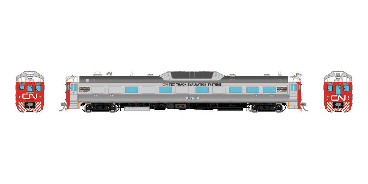Rapido HO Budd RDC-1 CN Track Evaluation