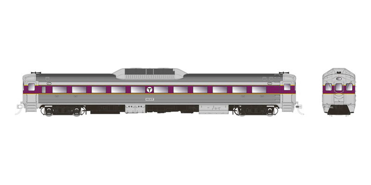 Rapido HO Budd RDC-1 MBTA