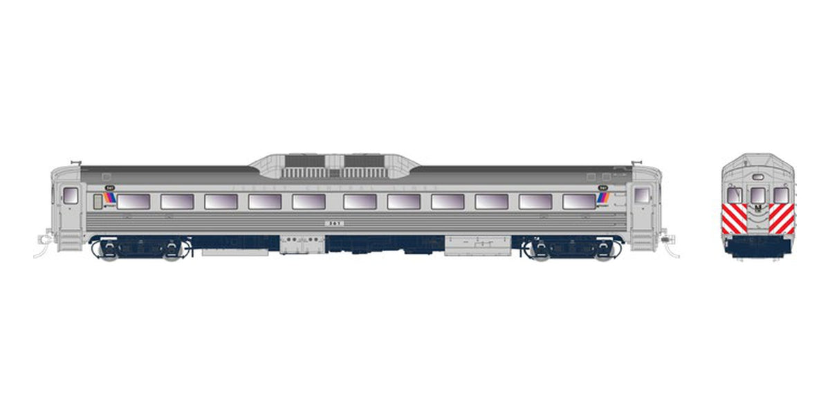 Rapido HO Budd RDC-1 NJ TRANSIT