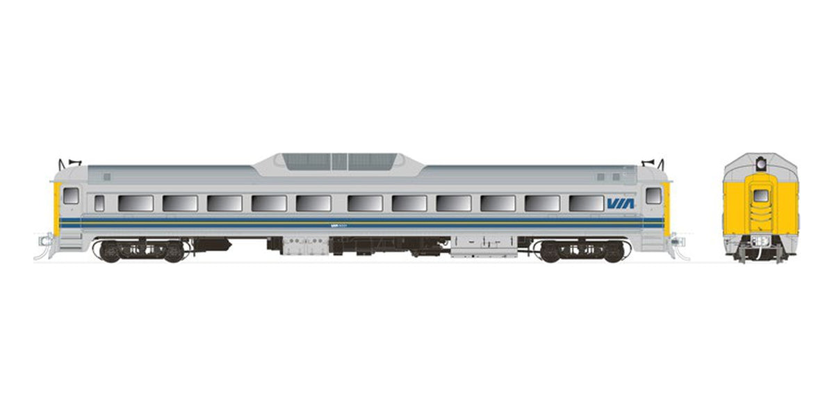 Rapido HO Budd RDC-9 VIA Rail Canada
