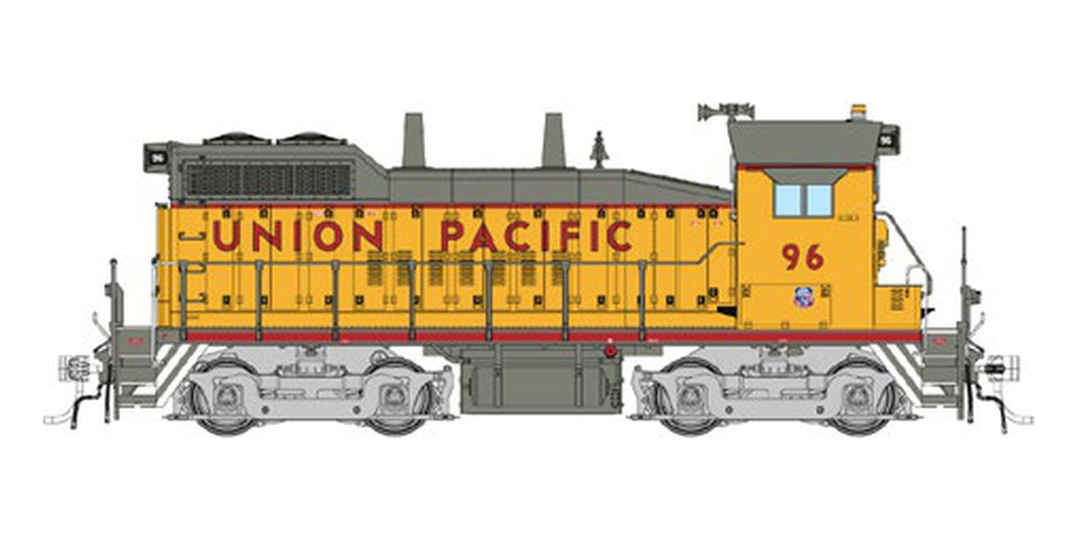 Rapido HO EMD SW10 Union Pacific Late, Small Cab Herald #96