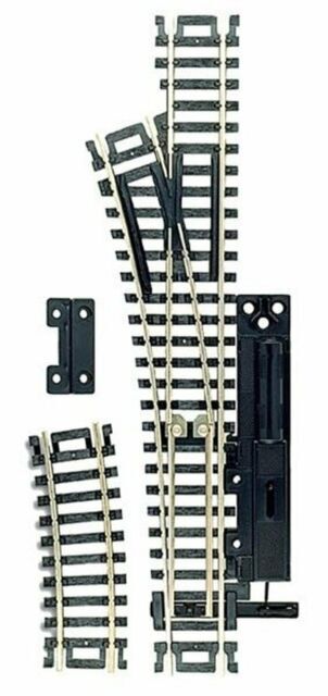 Atlas 860 HO Code 100 LH Left Hand Snap-Switch Manual Turnout