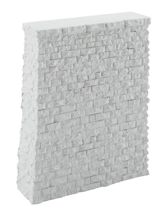 Walthers Cornerstone 4581 HO Scale Single-Track Railroad Bridge Stone Pier - Resin Casting - Approximate dimensions: 4-3/16 x 1-5/16 x 5-3/16" 10.6 x 3.3 x 13.1cm
