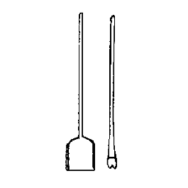 Grandt Line 3554 O Scale Spade & Claw Bar (Delrin) - pkg(2)