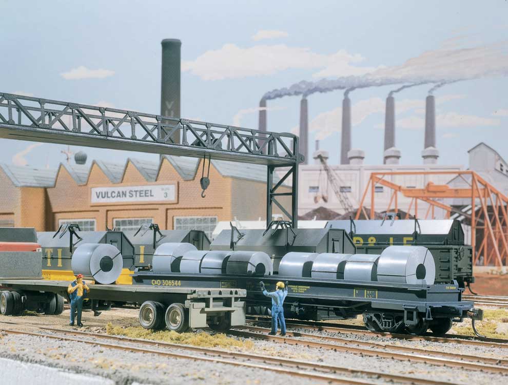 Walthers Cornerstone 1499 HO Scale Steel Coil Load - Kit pkg(12)