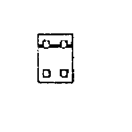 Grandt Line 9001 O Scale Tie Plates - Code 125 - pkg(100)