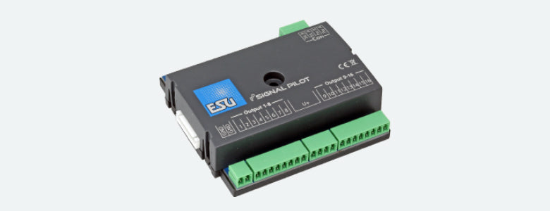 ESU 51840 SignalPilot — Signal Decoder, 16 Outputs (Push/Pull)