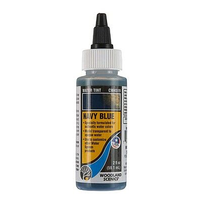 Woodland Scenics CW4519 Complete Water System Water Tint - Navy Blue