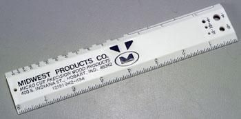 Midwest Products 1125 Hobby & Craft Ruler