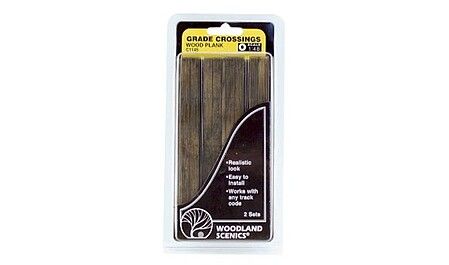 Woodland Scenics C1145 O Scale Wood Grade Crossing