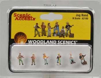 Woodland Scenics A2180 N Scale Jug Band
