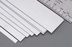 K&S 7155 Stainless Steel Strip .012" x 1" x 12" (8 Pieces)