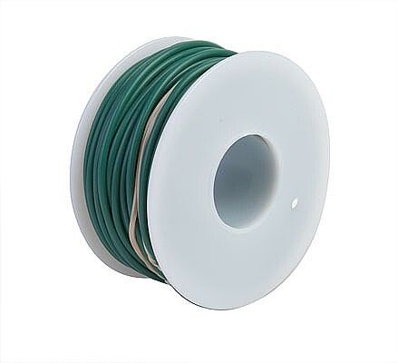 Wire Works 2407-115 24 Gauge Stranded Single Conductor Wire 110' - Yellow