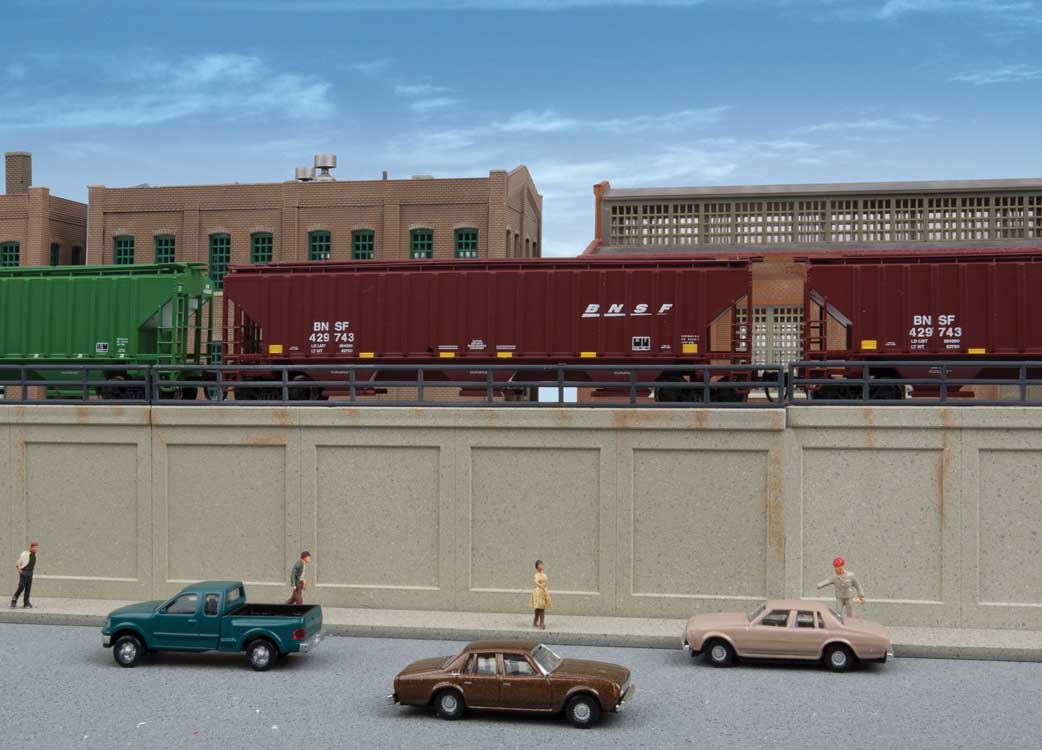 Walthers Cornerstone 3882 N Scale Urban Retaining Walls - Kit