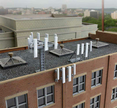 Walthers SceneMaster 4195 HO Scale Mounted Communication Antenna Array