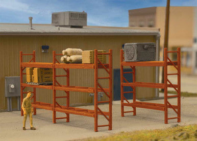 Walthers SceneMaster 4256 HO Scale Pallet Racks