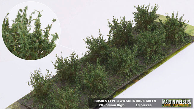 Martin Welberg SADG Bushes Type A Dark Green