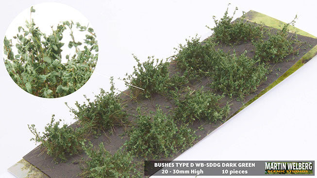 Martin Welberg SDDG Bushes Type D Dark Green