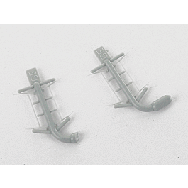 Detail Associates 2317 HO Scale Windshield Wipers -- GE Standard Cab pkg(4)