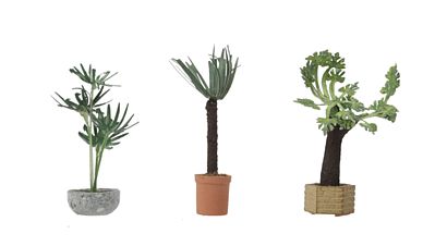 Walthers SceneMaster 1086 HO Scale Tropical Plants - Botanicals(TM) - 3 Plants