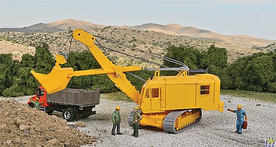 Walthers SceneMaster 11001 HO Scale Cable Excavator w/Bucket - Kit